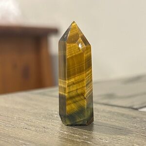 Polished Tiger's Eye Crystal Point - listings price PER tower